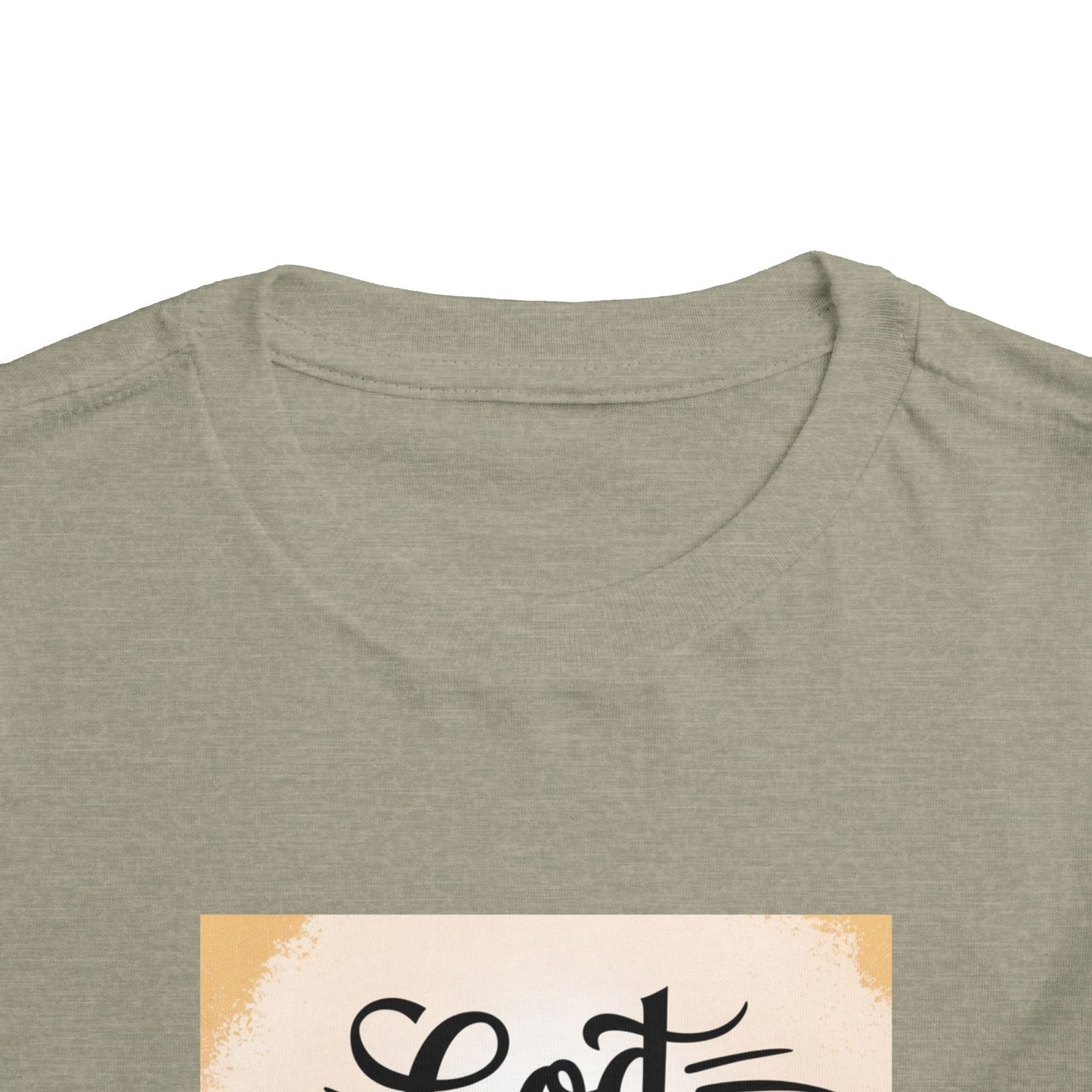 Toddler Tee - Stylized Inspirational Quote 'God doesn't call the prepared, he prepares the called'