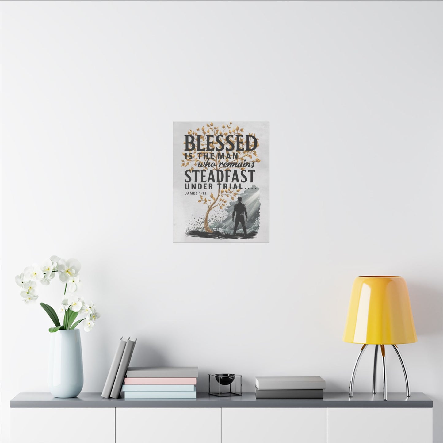 Steadfast Under Trial Matte Canvas, Stretched, 0.75"