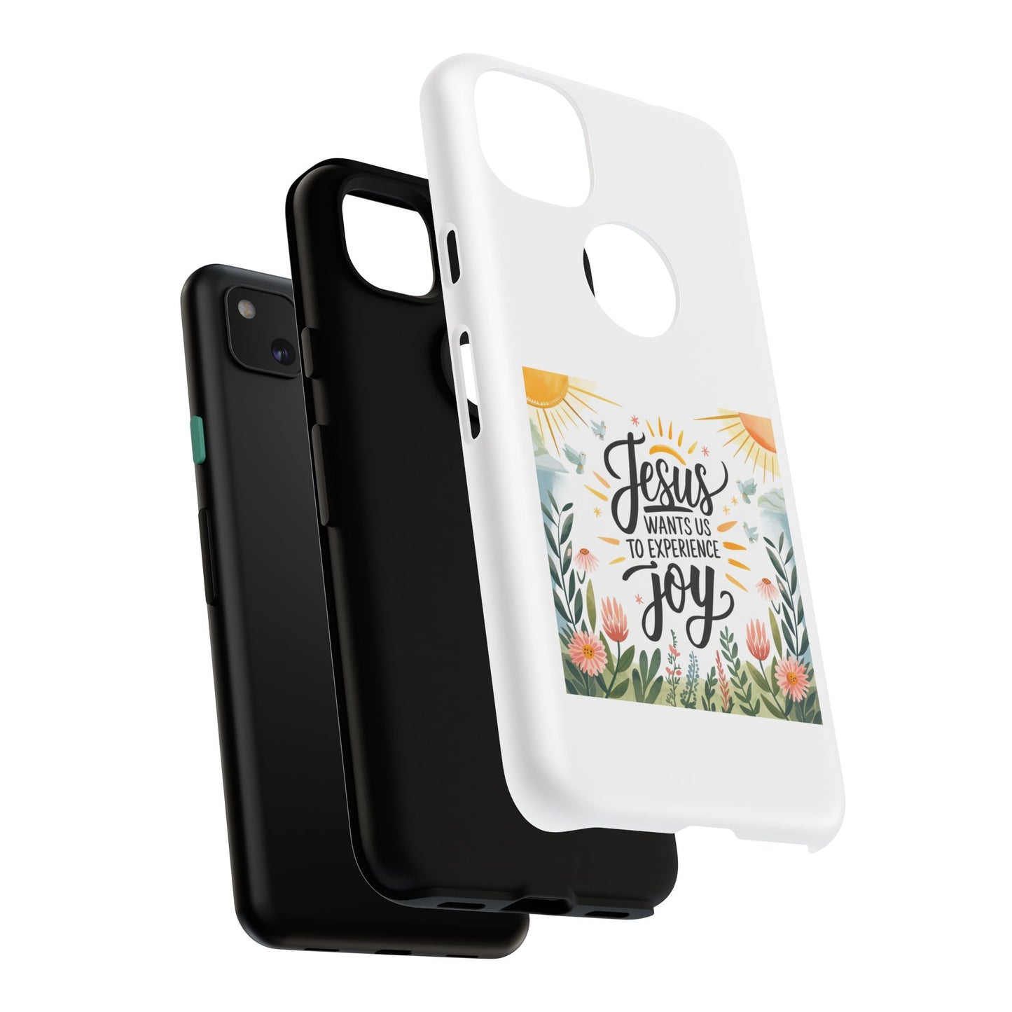 Joyful Phone Case - "Jesus Wants Us to Experience Joy" Design