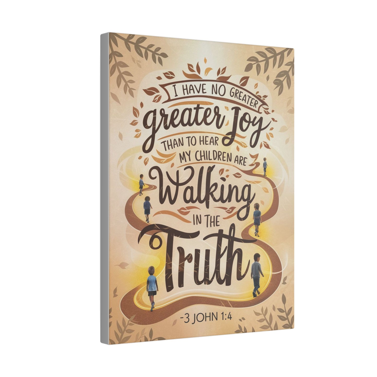 Walking in Truth Matte Canvas, Stretched, 0.75"