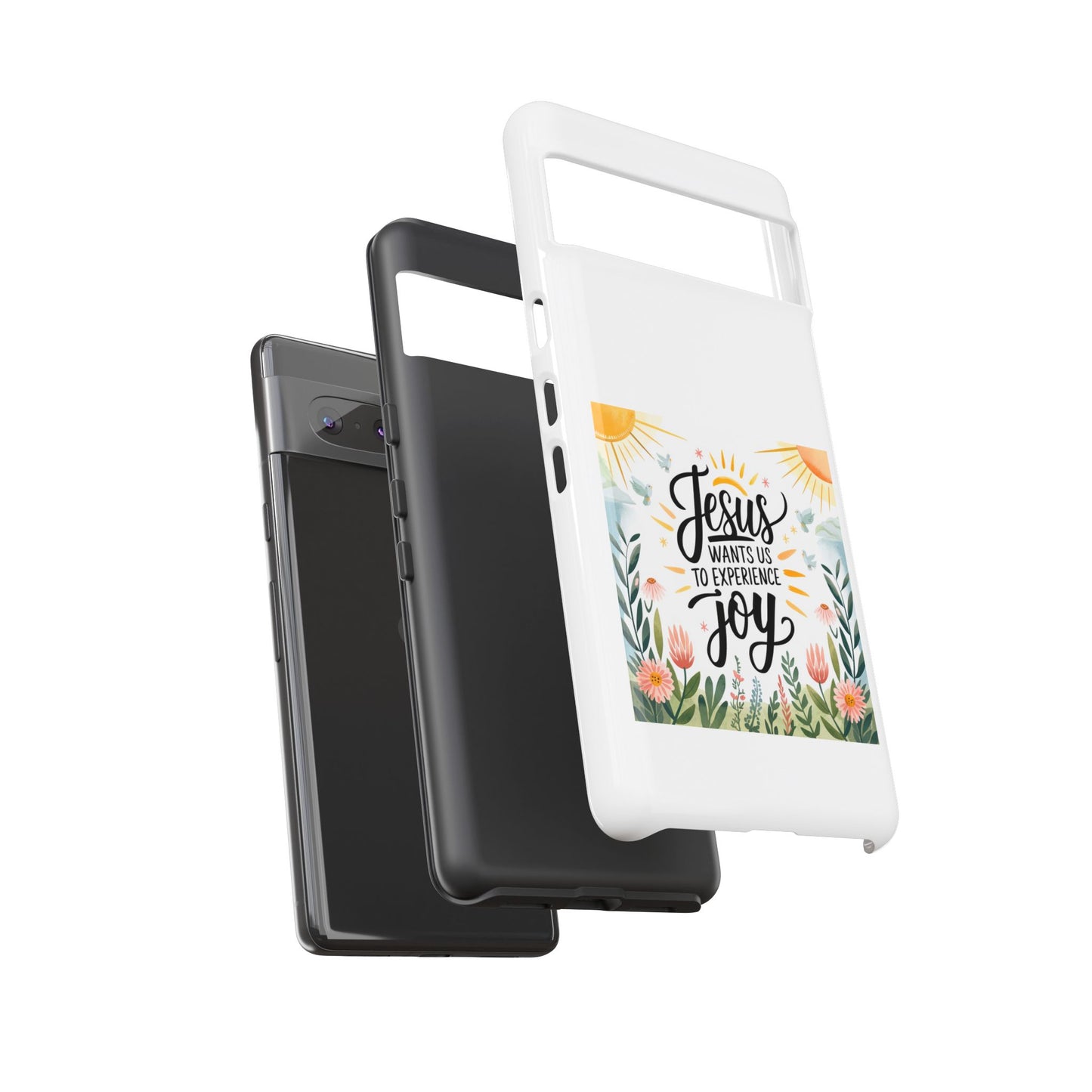 Joyful Phone Case - "Jesus Wants Us to Experience Joy" Design