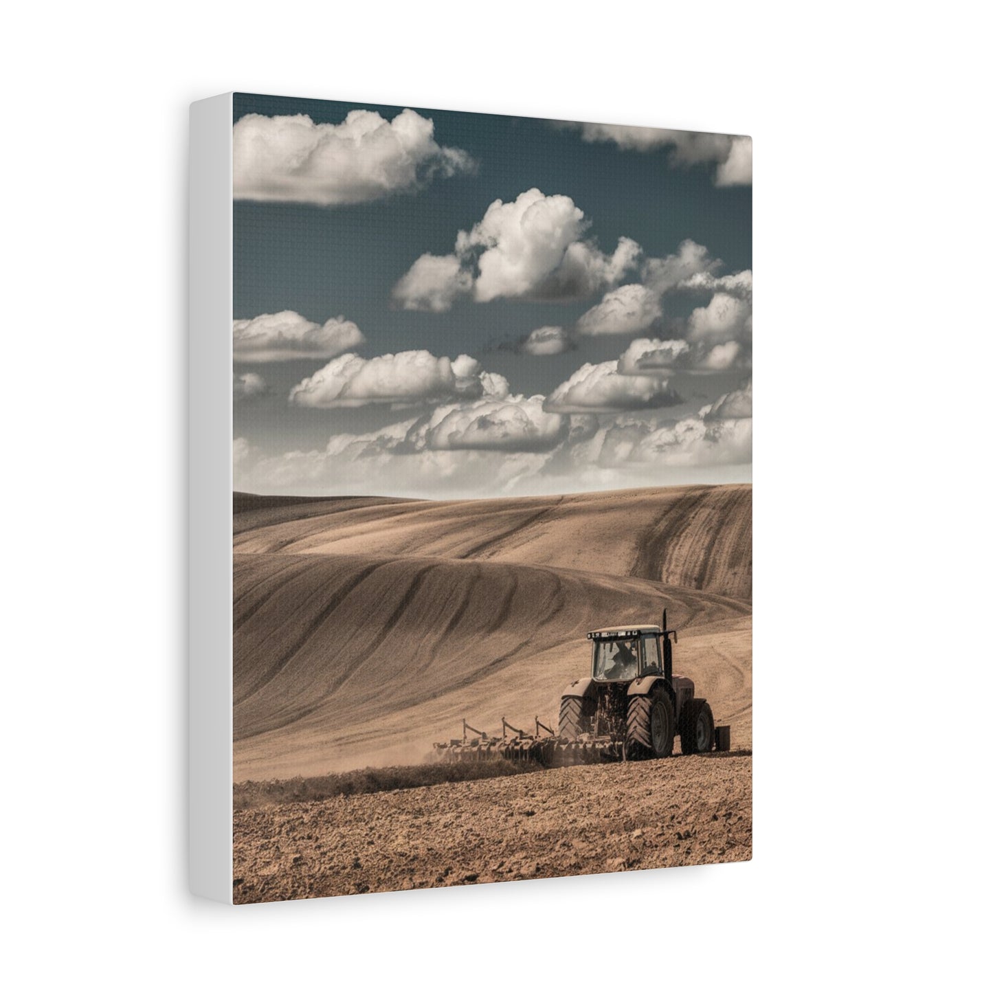 Rustic Farm Landscape Canvas Art