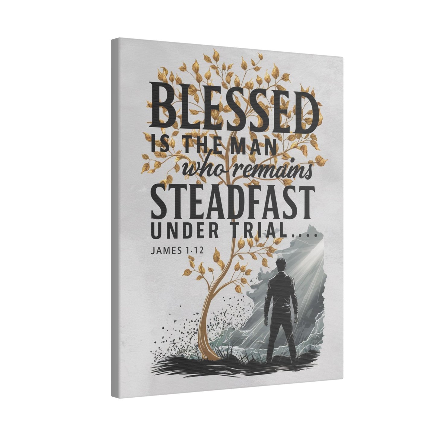 Steadfast Under Trial Matte Canvas, Stretched, 0.75"