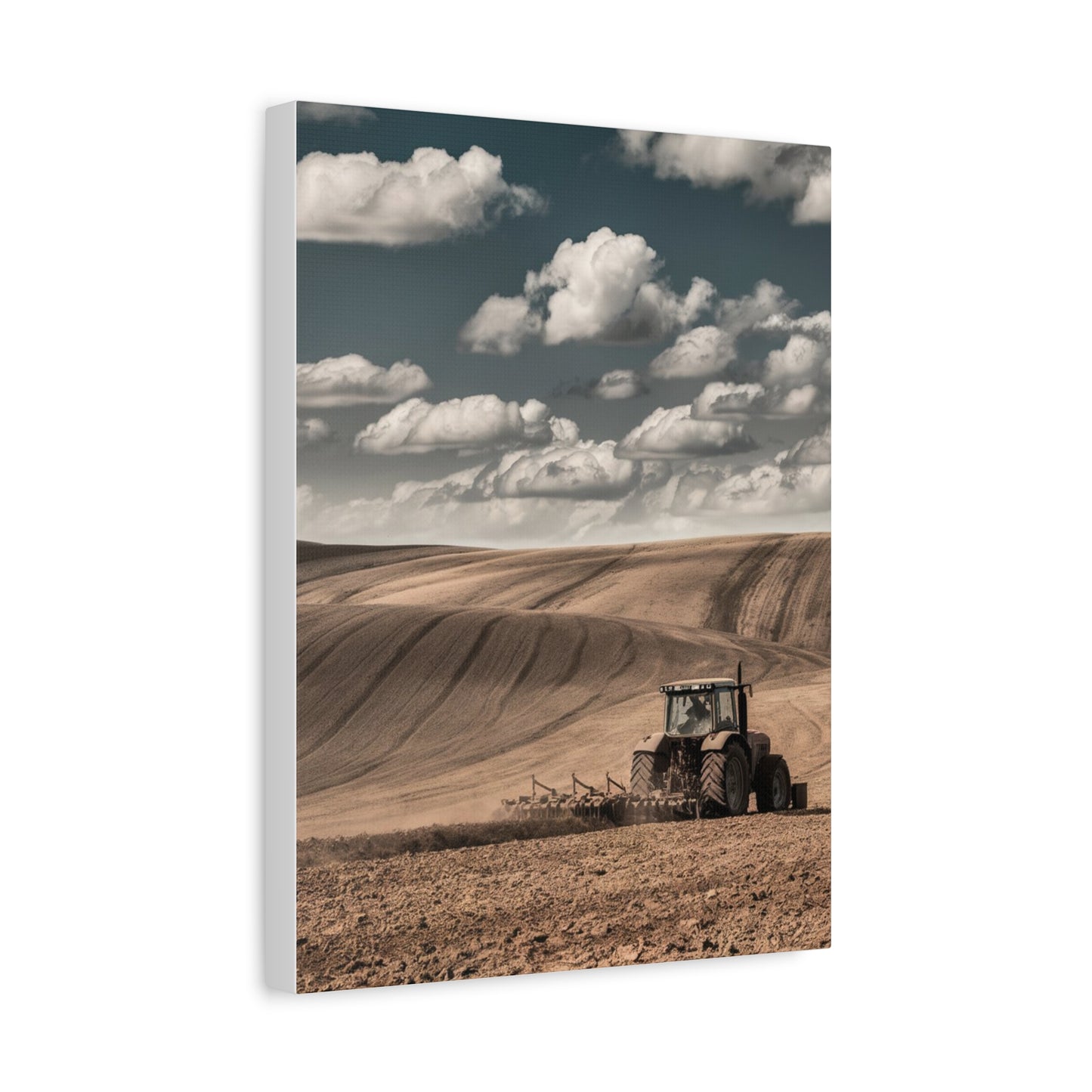 Rustic Farm Landscape Canvas Art