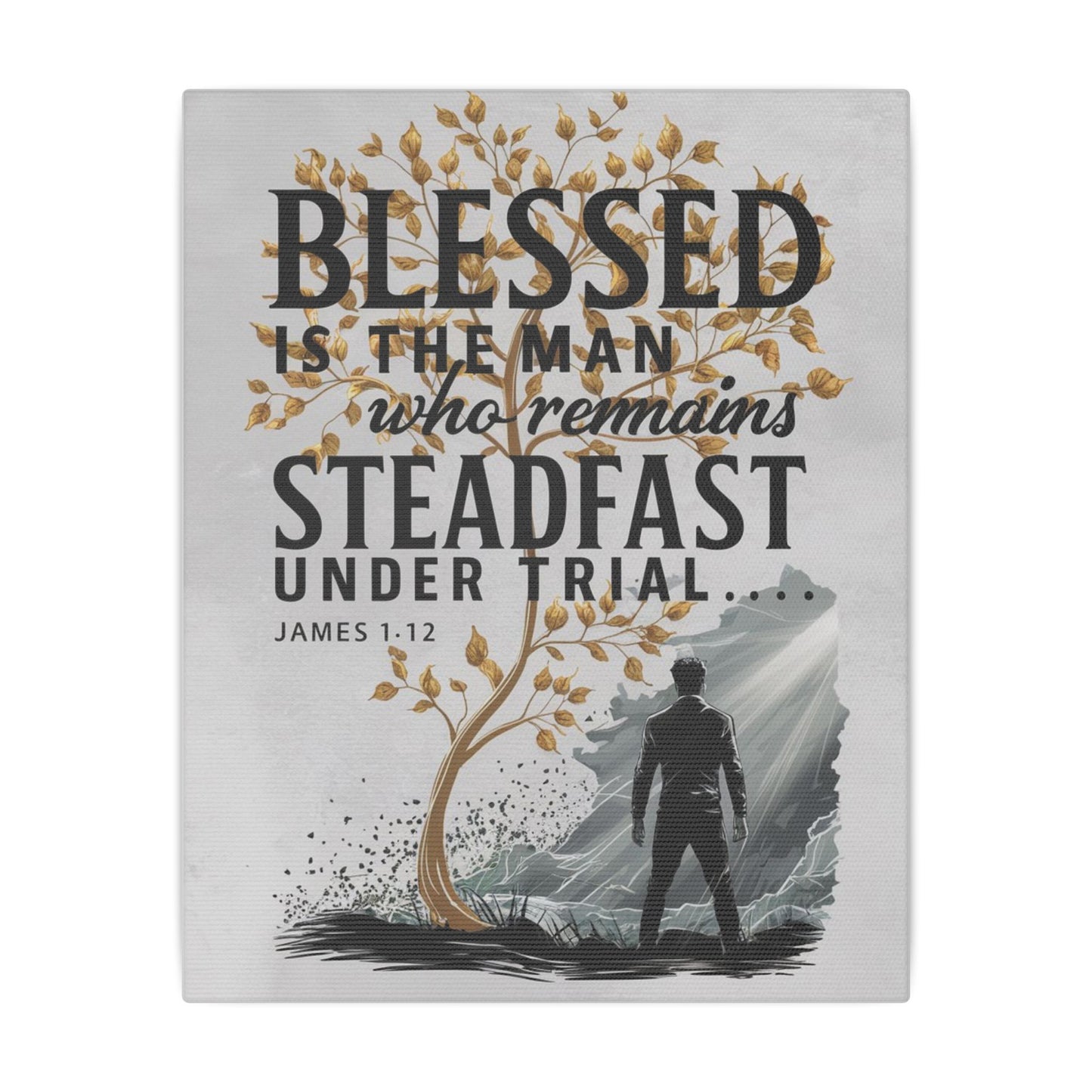 Steadfast Under Trial Matte Canvas, Stretched, 0.75"