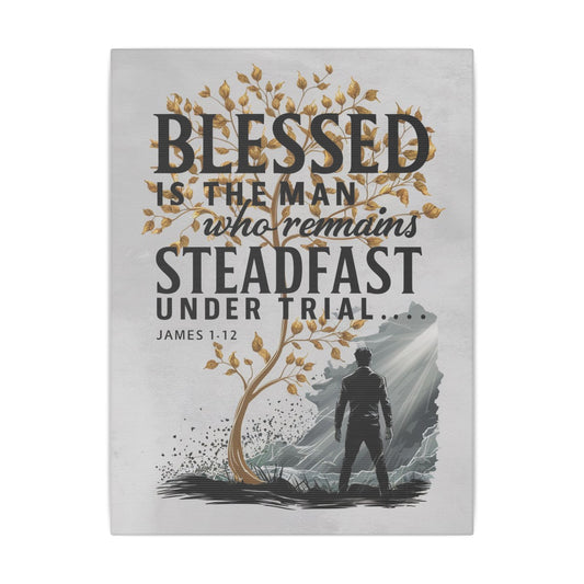 Steadfast Under Trial Matte Canvas, Stretched, 0.75"