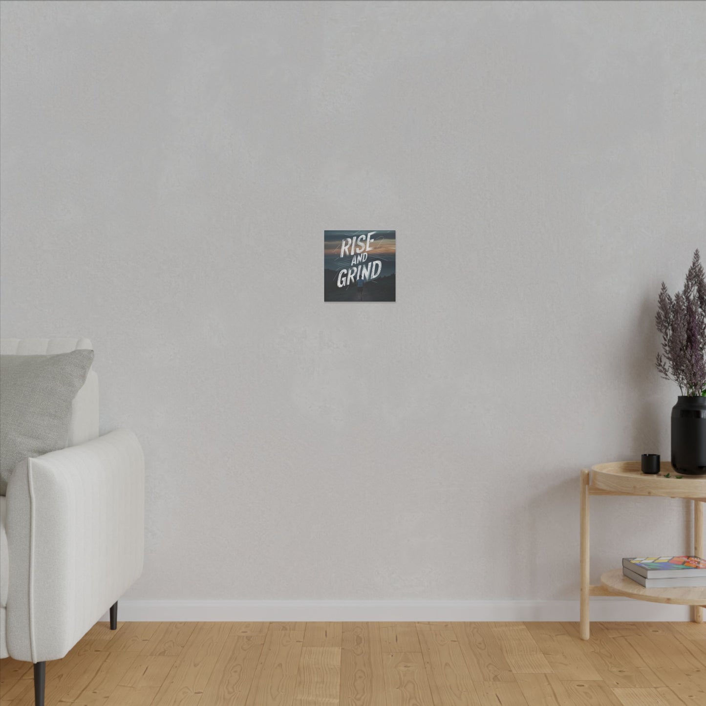 Rise and Grind Matte Canvas, Stretched, 0.75"