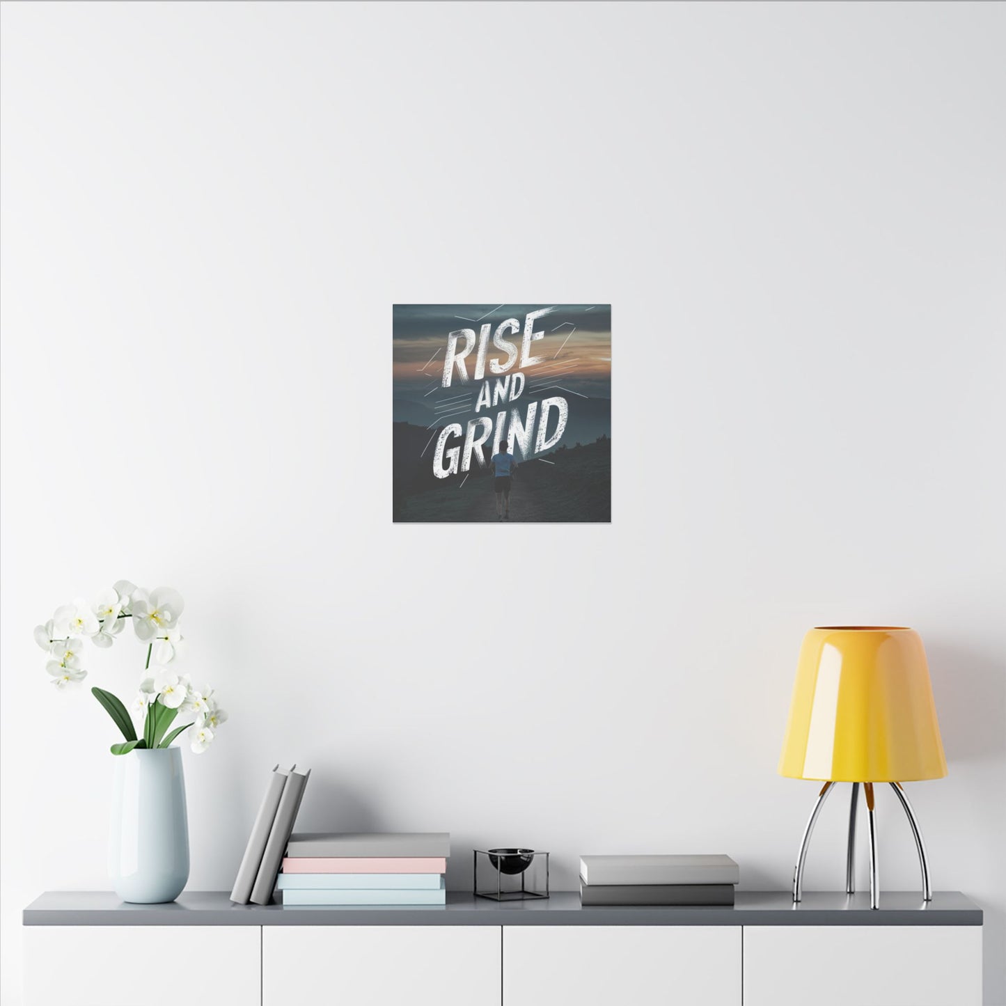 Rise and Grind Matte Canvas, Stretched, 0.75"
