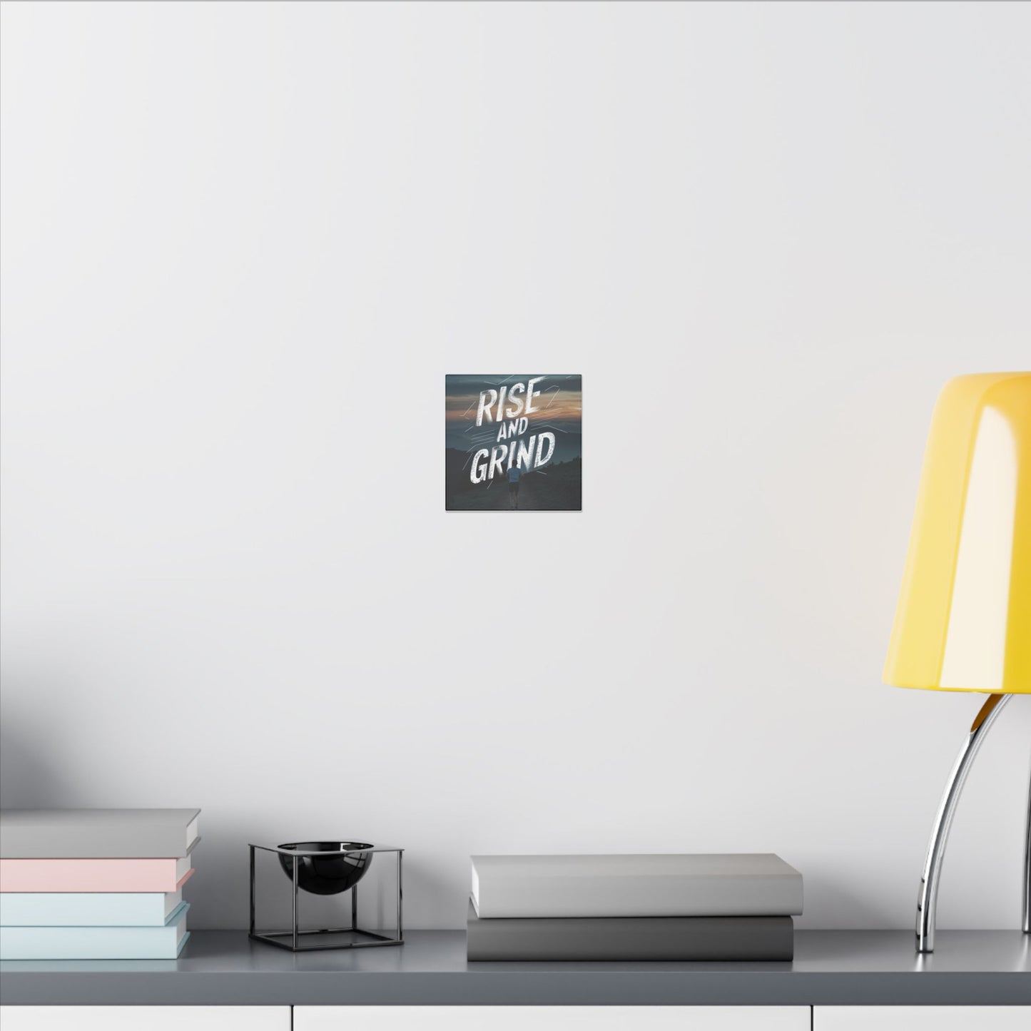 Rise and Grind Matte Canvas, Stretched, 0.75"