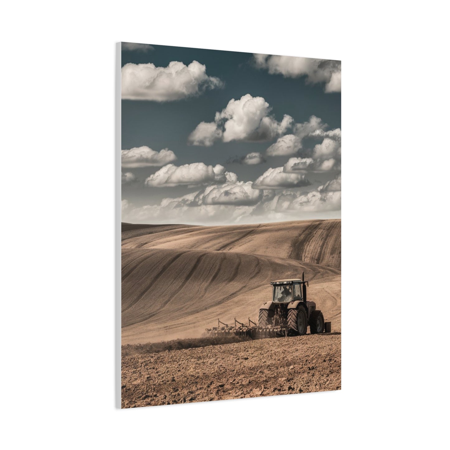 Rustic Farm Landscape Canvas Art